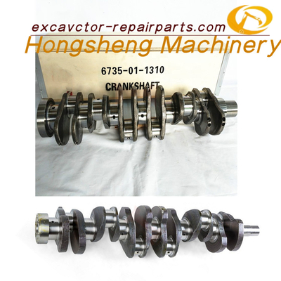 PC200-6 PC200-7 S6D102 ইঞ্জিন ক্র্যাঙ্কশ্যাফ্ট 6735-01-1310