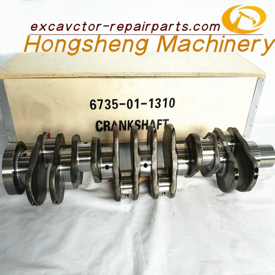 PC200-6 PC200-7 S6D102 ইঞ্জিন ক্র্যাঙ্কশ্যাফ্ট 6735-01-1310