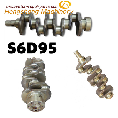 6207-31-1110 এক্সক্যাভেটর ইঞ্জিন যন্ত্রাংশ S6D95 ইঞ্জিন ক্র্যাঙ্কশ্যাফ্ট