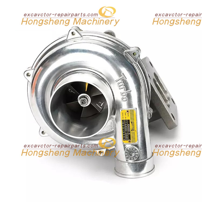 Hitachi Ex200-5 6BG1 ইঞ্জিন যন্ত্রাংশের জন্য 114400-3770 এক্সক্যাভেটর টার্বোচার্জার