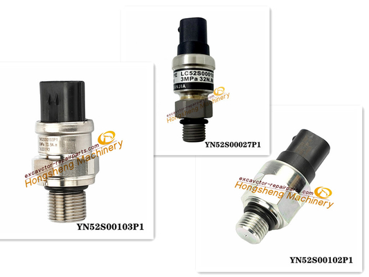 YN52S00027P1/103P1/102P1 Kobelco SK200-5/6/8 (উচ্চ এবং নিম্ন চাপ) চাপ সেন্সরের জন্য