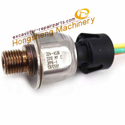 বিড়াল E325D E329D E336D জ্বালানী চাপ সেন্সর কমন রেল 2244536 224-4536