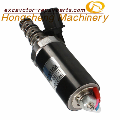 G24D12A কোবেলকো এক্সকাভেটর সোলেনয়েড ভালভ SK200-6E পাইলট সোলেনয়েড ভালভ