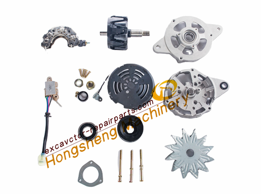 Komatsu PC300-3 6D125 ইঞ্জিন অল্টারনেটর 24V 30A 600-812-6150 0-33000-5880