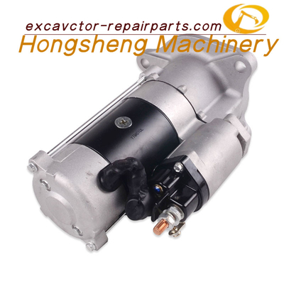 Kobelco SK460-8 হিনো স্টার্টার মোটর P11C ইঞ্জিন 24V 11T 6KW 28100-2874A