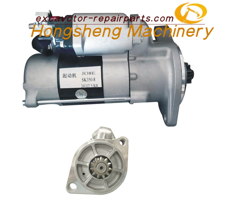 28100-2892AS K350-8 কোবেলকো স্টার্টার মোটর হিনো J08E J05E ইঞ্জিন 24V 11T 5.5KW