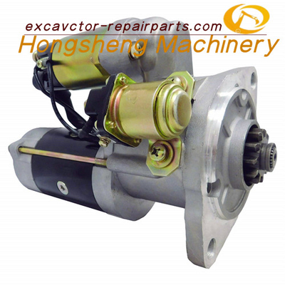 6D31 মিতসুবিশি স্টার্টার মোটর 24V 11T 3.7KW Kobelco SK200-3 Kato HD700-5 700-7