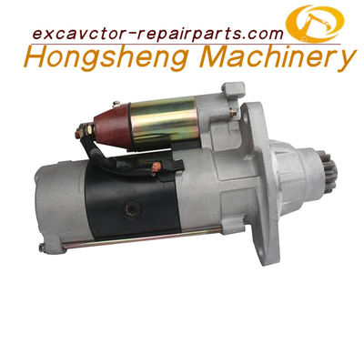SK450 SK480-6 এক্সকাভেটর স্টার্টার মোটর মিতসুবিশি 6D24 M9T60171 24V 11T 5.5KW