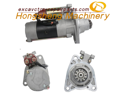 SK450 SK480-6 এক্সকাভেটর স্টার্টার মোটর মিতসুবিশি 6D24 M9T60171 24V 11T 5.5KW