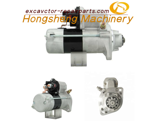 ISB6.7L 6D102 কামিন্স ইঞ্জিন স্টার্টার মোটর 24V 10T 4.8KW 428000-7100