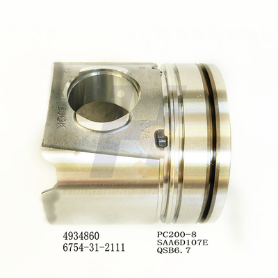 PC200-8 S6D107 QSB6.7 এর জন্য 4934860 ​​4955160 এক্সক্যাভেটর ইঞ্জিন যন্ত্রাংশ 6754-31-2111